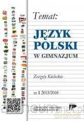 Język Polski w Gimnazjum nr.1 2015 / 2016