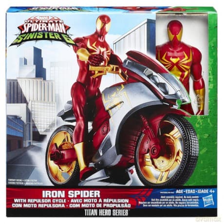 HASBRO Spiderman Ścigacz Blast & Go, Repulsor