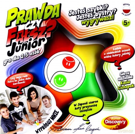 Gra towarzyska Dumel Discovery Prawda czy Fałsz Junior