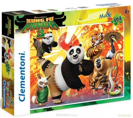 CLEMENTONI 104 el. Maxi Kung Fu Panda