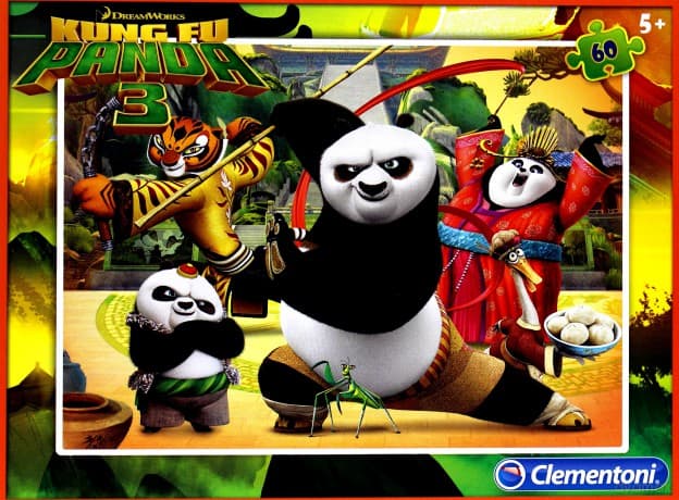 CLEMENTONI 60 el. Kung Fu Panda
