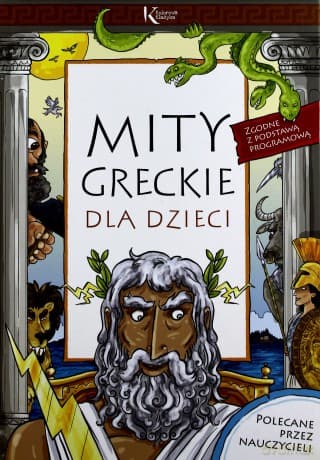 Mity greckie dla dzieci kolor (twarda)