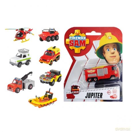 SIMBA Strażak Sam pojazdy 164, 8 rodz.