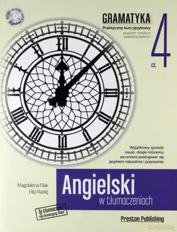 Angielski w tłum. Gramatyka. Poziom 4 - Magdalena Filak