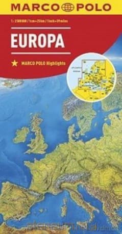 Mapa drogowa Marco Polo Europa 2016