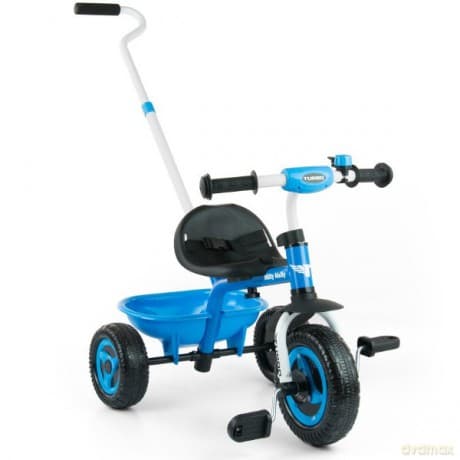 MILLY MALLY Rowerek turbo niebieski