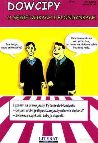 Dowcipy o sekretarkach i blondynkach