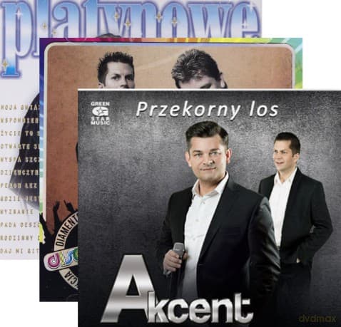 Akcent: Platynowe Przeboje / Diamentowa Kolekcja Disco Polo / Przekorny los Pakiet