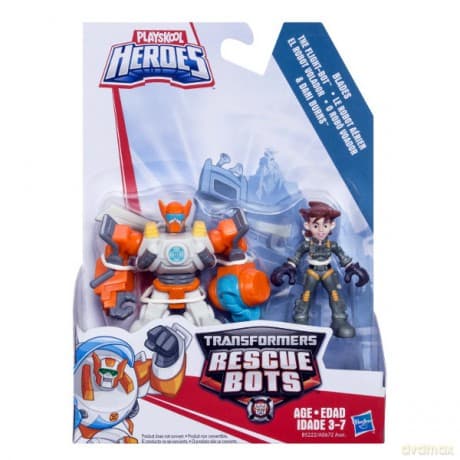 HASBRO Transformers Figurki Copter Bot i Dani