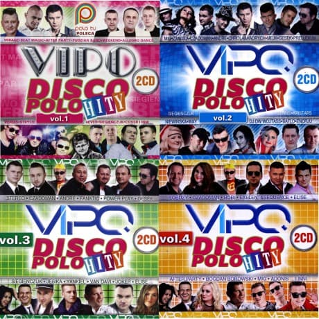Vipo Disco Polo Hity vol. 1-4 Pakiet