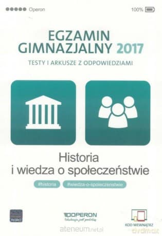 Egzamin gimnazjalny 2017 Testy historyczne i WOS