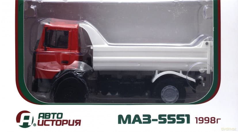 SSM MAZ-5551 Dumper (red /white)