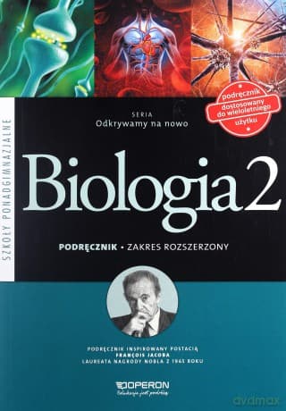 Biologia LO 2 Odkrywamy... podręcznik zakres rozszerzony