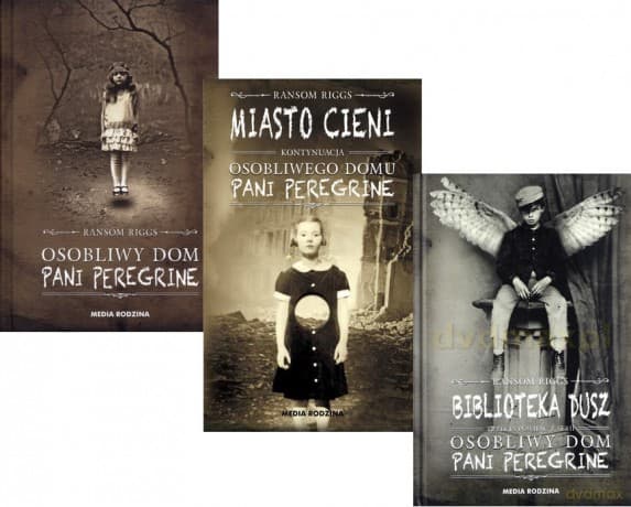 Osobliwy Dom Pani Peregrine + Miasto Cieni + Biblioteka dusz - Ransom Riggs Pakiet