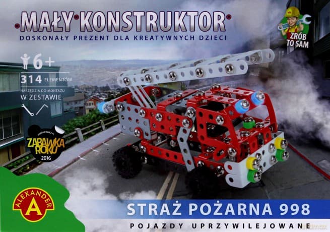 Mały Konstruktor - Straż Pożarna 998