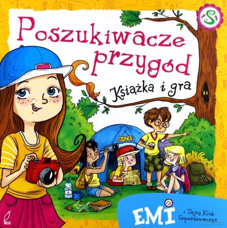 Poszukiwacze przygód. Książka i gra planszowa Emi i tajny klub superdziewczyn - Agnieszka Mielech
