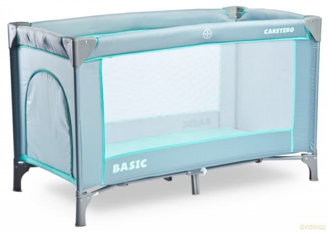 Łóżeczko turystyczne Basic Grey