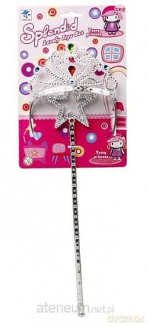 Diadem z różdżką