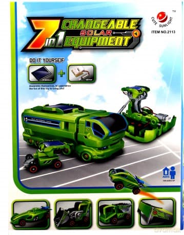 Robot Solarny 7 w 1 ciężarówka