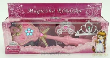 Zestaw Piękności - Różdżka ze światłem i dźwiękiem