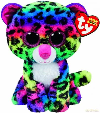 Ty Beanie Boos Dotty - Kolorowy lampart