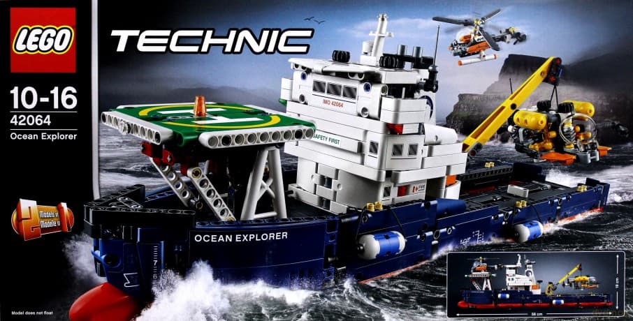 Lego TECHNIC Badacz oceanów 2w1 (42064)