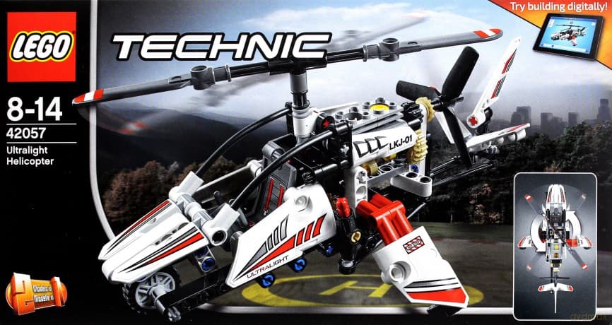 Lego TECHNIC Ultralekki helikopter (42057)