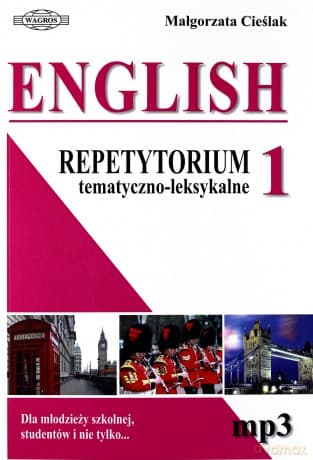English. Repetytorium 1 tematyczno-leksykalne - Malgorzata Cieślak