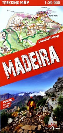 Trekking map Madera 1:50 000