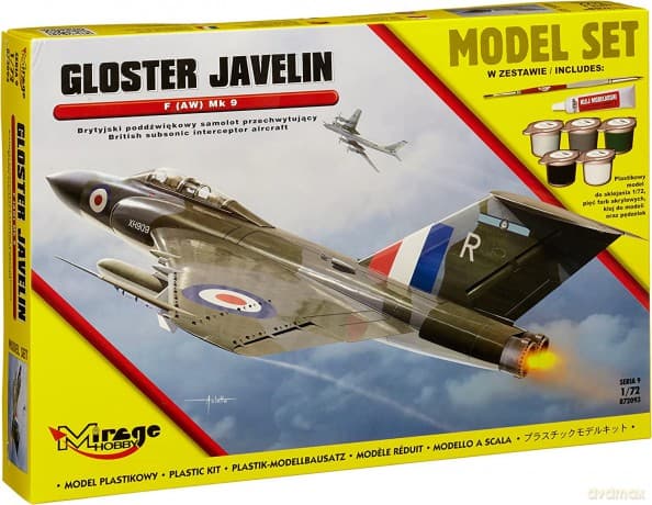 Gloster Javelin F Mk9 model set