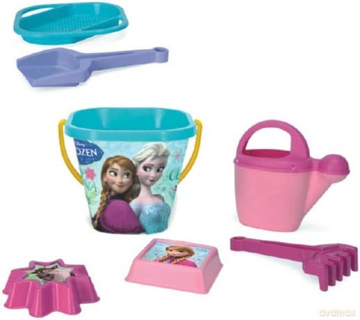 Komplet do piasku 7 elementów Kraina lodu