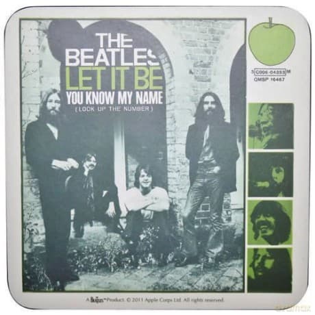 The Beatles: Let It Be Single Podstawka