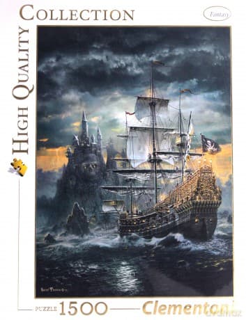 CLEMENTONI 1500 el. HQ The Pirate ship