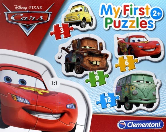 CLEMENTONI Moje Pierwsze Puzzle Auta