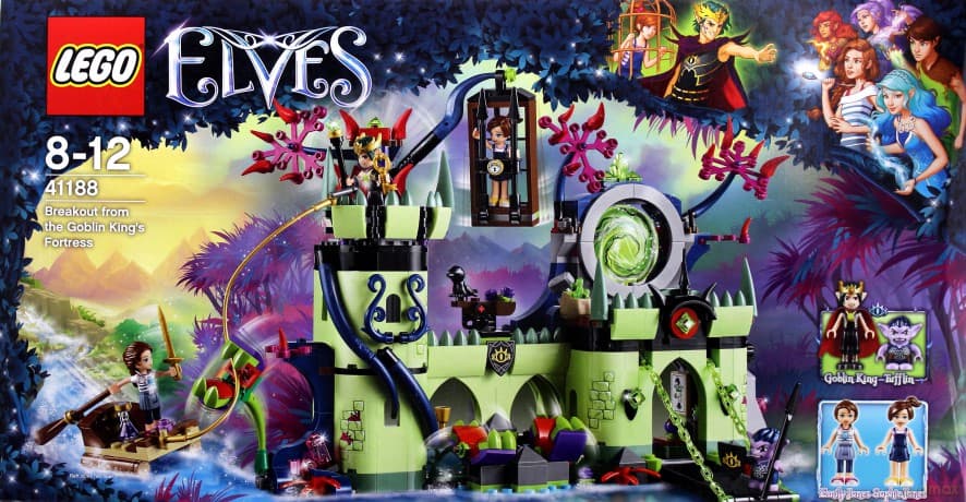 LEGO ELVES Ucieczka z fortecy Króla Goblinów (41188)