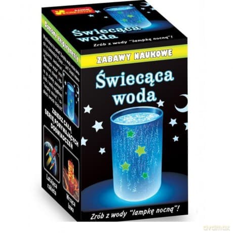 Zabawy naukowe. Świecąca woda