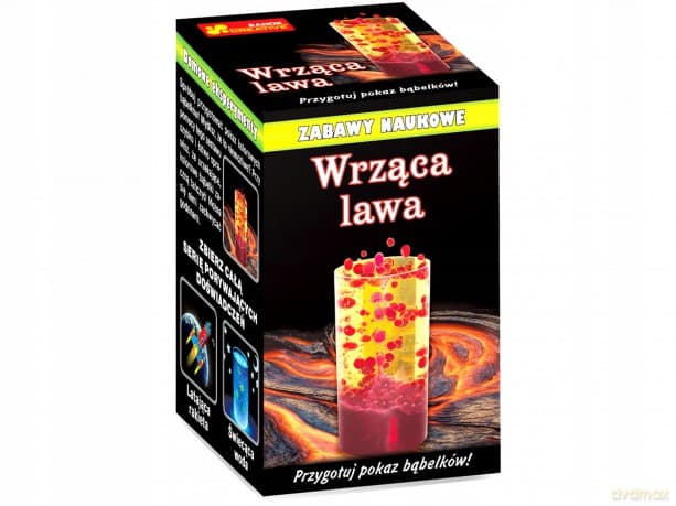 Zabawy naukowe. Wrząca lawa
