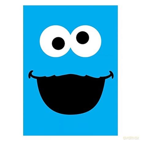 Sesame Street: Cookie Monstes Magnet Metal