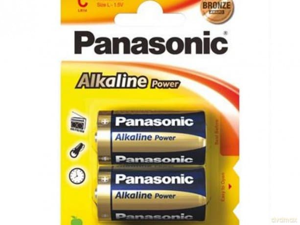 Bateria alkaliczna Panasonic LR14 - 2sztuki
