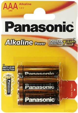 Bateria Panasonic LR03 - 4 sztuki Bronze