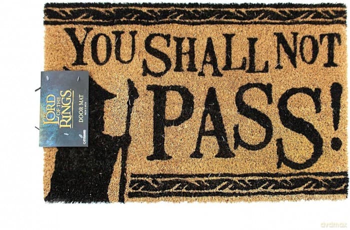 Lord Of The Rings: You Shall Not Pass Wycieraczka