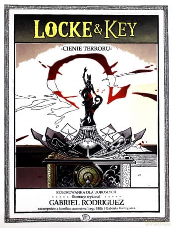 Locke & Key: Cienie terroru. Kolorowanka dla dorosłych - Gabriel Rodriguez, Joe Hill