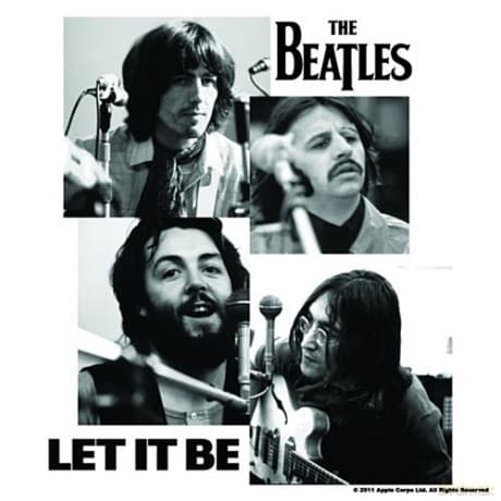 The Beatles Let It Be Tiles
