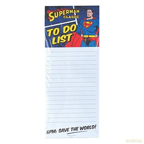 Superman Save the World Magnesic Memo Pad