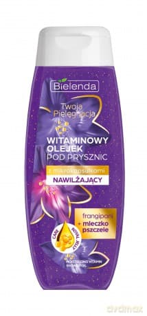 Bielenda Twoja Pielęgnacja Witaminowy olejek pod prysznic nawilżający 400 ml