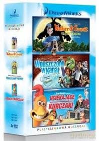 Plastelinowa kolekcja Dreamworks: Uciekające kurczaki / Wallace i Gromit: Klątwa królika / Wpuszczony w kanał