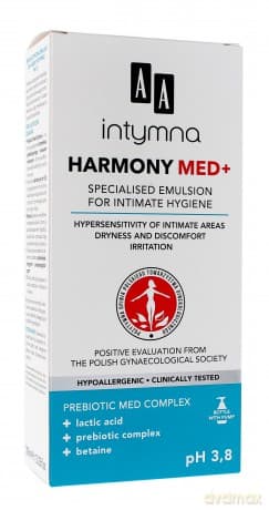 AA Intymna Specjalistyczna Emulsja do higieny intymnej Harmony Med+ 300 ml