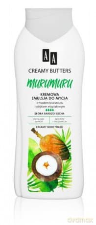 AA Creamy Butters MuruMuru Kremowa Emulsja do mycia ciała 400 ml