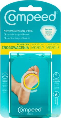 Compeed Plastry na zrogowacenia 1op. - 6 szt