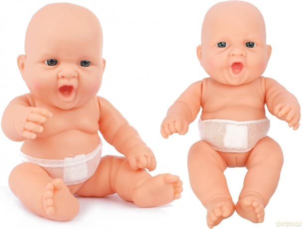 Edu&Fun, Lalka Bobas do kąpieli - dziewczynka